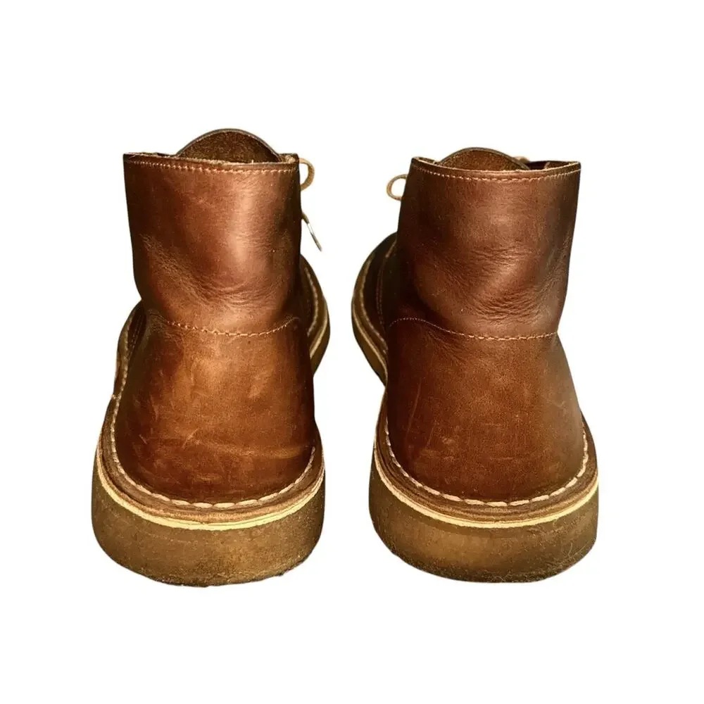 12 Clarks Originals Desert Boot Chukka Boots Beeswax Brown Men's Casual 26106562